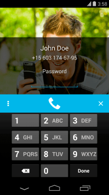 Screenshot of the application Call confirmation - #2