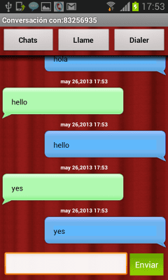 Screenshot of the application yePhone - free calls - #2