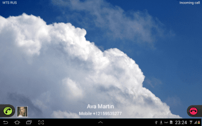 Screenshot of the application Video Caller Id - #9