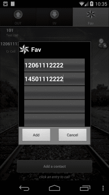 Screenshot of the application RoamAside - #5