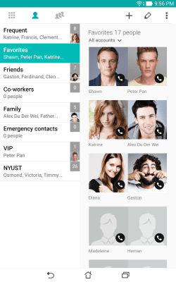 Screenshot of the application ZenUI Dialer & Contacts - #5