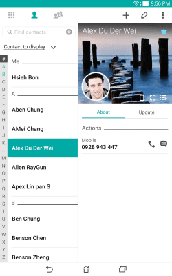 Screenshot of the application ZenUI Dialer & Contacts - #6