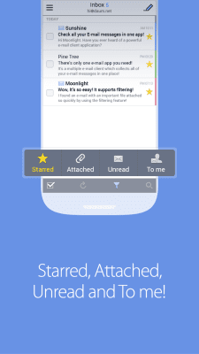 Screenshot of the application SolMail - All-in-One email app - #3
