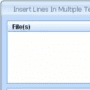 Download Insert Lines In Multiple Text Files