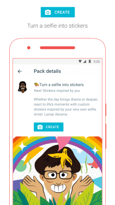 Screenshot of the application Google Allo - #3