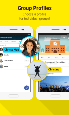Screenshot of the application KakaoGroup - #3