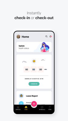Screenshot of the application HR management app - Zoho People - #2