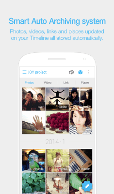 Screenshot of the application SolGroup - Organize groups - #2