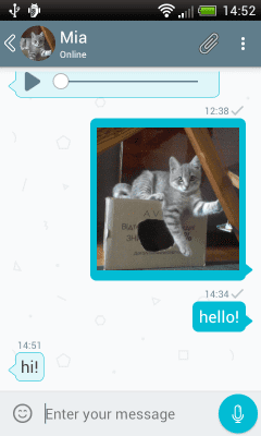 Screenshot of the application MyVo chat, dating by voice - #4