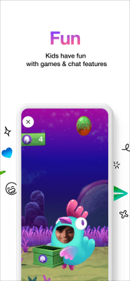 Screenshot of the application Messenger Kids - #4