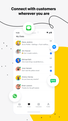 Screenshot of the application LiveChat - #2