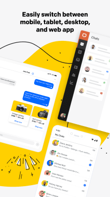 Screenshot of the application LiveChat - #8