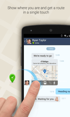 Screenshot of the application 4talk Messenger - #2