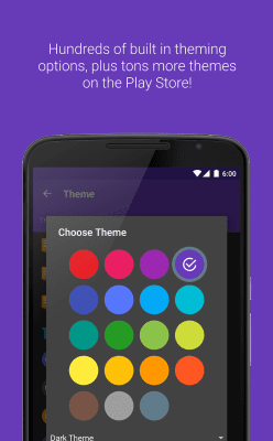 Screenshot of the application EvolveSMS - #3