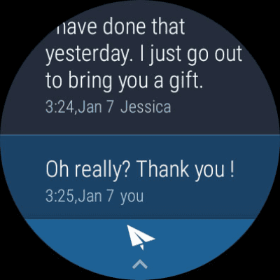 Screenshot of the application Handcent Next SMS - #12