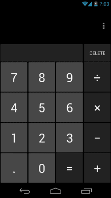 Screenshot of the application Private Place SMS MMS CALLS - #2