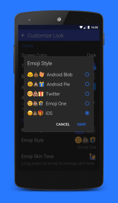 Screenshot of the application Textra SMS - #3