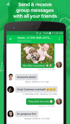 Screenshot of the application textPlus - #3