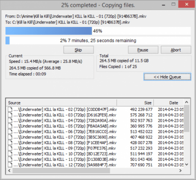 Screenshot of the application Multi Commander - #2
