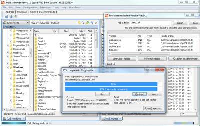 Screenshot of the application Portable Multi Commander - #2