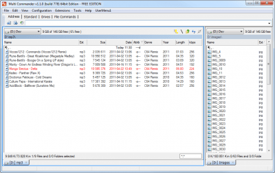 Screenshot of the application Portable Multi Commander - #4