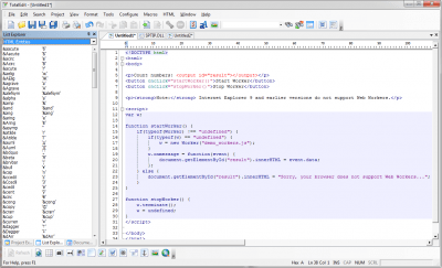 Screenshot of the application TotalEdit Free - #5
