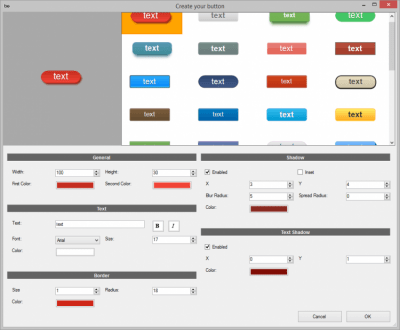 Screenshot of the application Banner Effect - #2