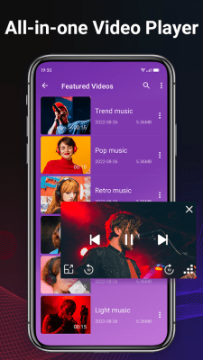 Screenshot of the application Leopard V7 Music Player - #8