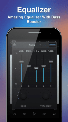 Screenshot of the application Free Music Player - #2