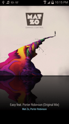 Screenshot of the application Cloudskipper Music Player - #2