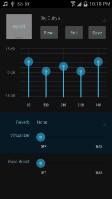 Screenshot of the application Cloudskipper Music Player - #6