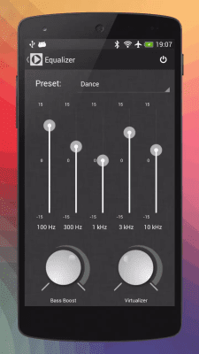 Screenshot of the application P-Media music player - #2