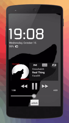 Screenshot of the application P-Media music player - #5