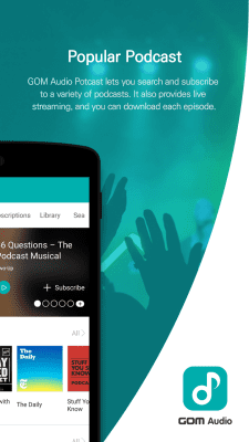 Screenshot of the application GOM Audio - #5