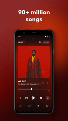 Screenshot of the application TIDAL Music - #2