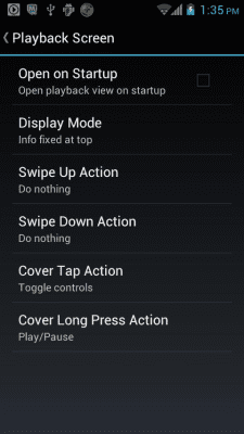 Screenshot of the application Ultra Music-Player - #5