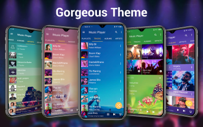 Screenshot of the application Music Player for Android - #2