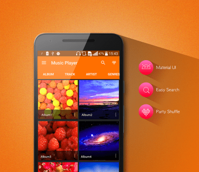 Screenshot of the application mp3 player - #2