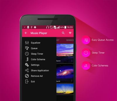 Screenshot of the application mp3 player - #3