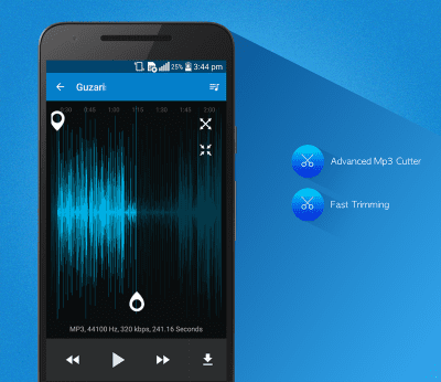 Screenshot of the application mp3 player - #5
