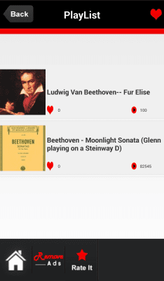 Screenshot of the application Music Search - MP3 Player - #2