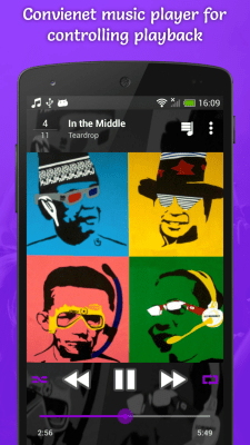 Screenshot of the application Top Music Player - #3