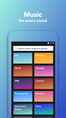 Screenshot of the application Spotify Lite - #5
