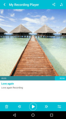 Screenshot of the application SingPlay: MP3 Karaoke Recorder - #7