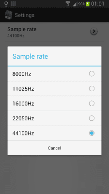 Screenshot of the application Trillific - #2