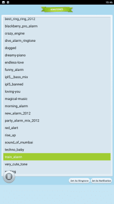 Screenshot of the application Jolly bells - #2