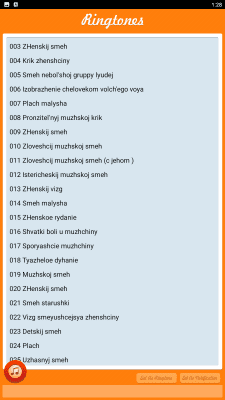 Screenshot of the application Voices of the people - #2