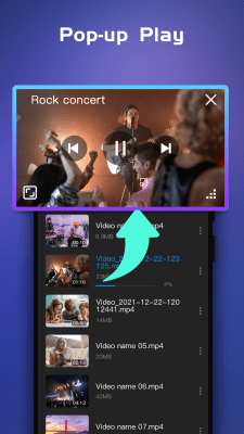 Screenshot of the application HD Video Player by GentleMan Dev Studio - #2