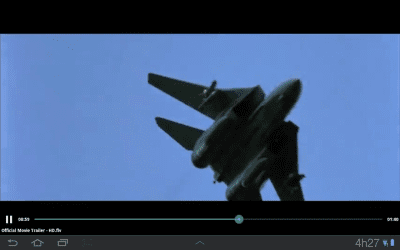 Screenshot of the application FLV Video Player - #6