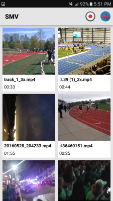 Screenshot of the application Slow Video - #3